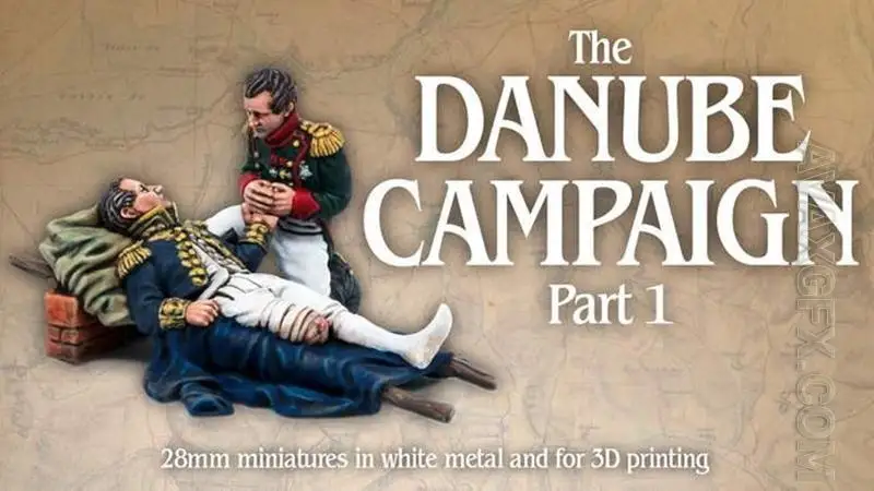The Danube Campaign - Part 1 French Empire - STL 3D Model