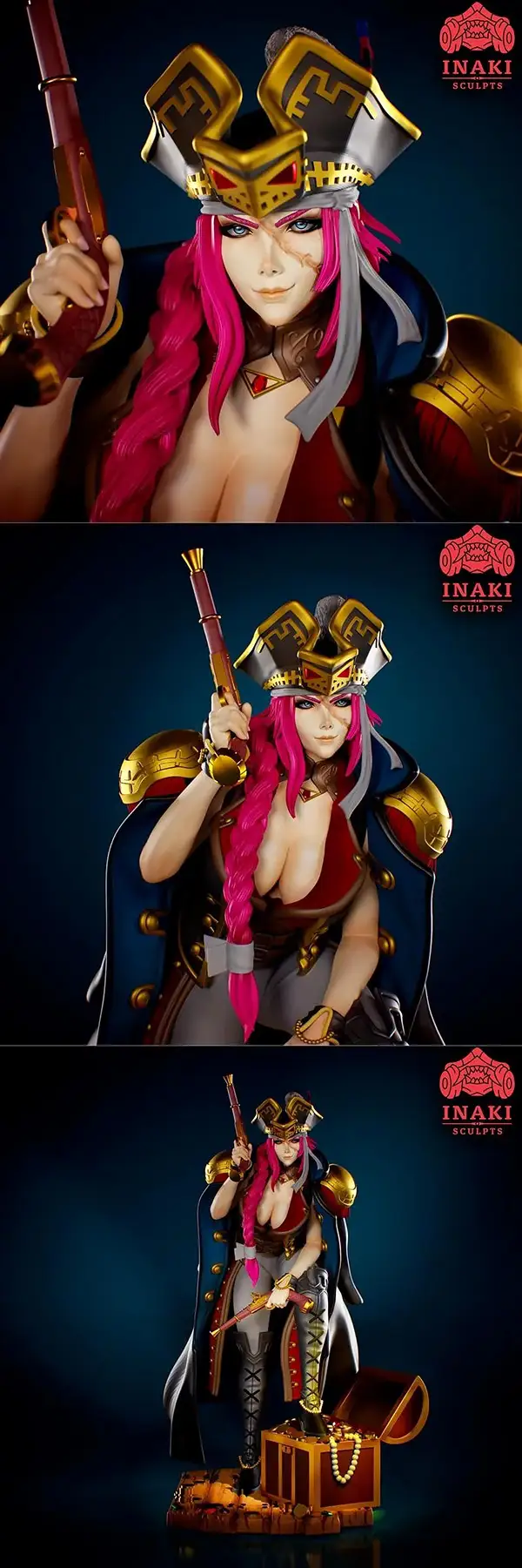 Inaki Sculpts – Francis Drake – Fate GO – 3D Print