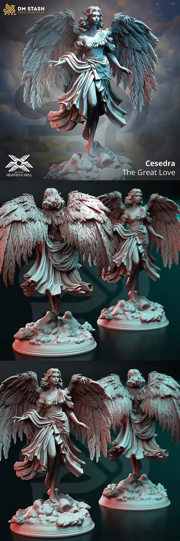 Cesedra – The Great Love – 3D Print