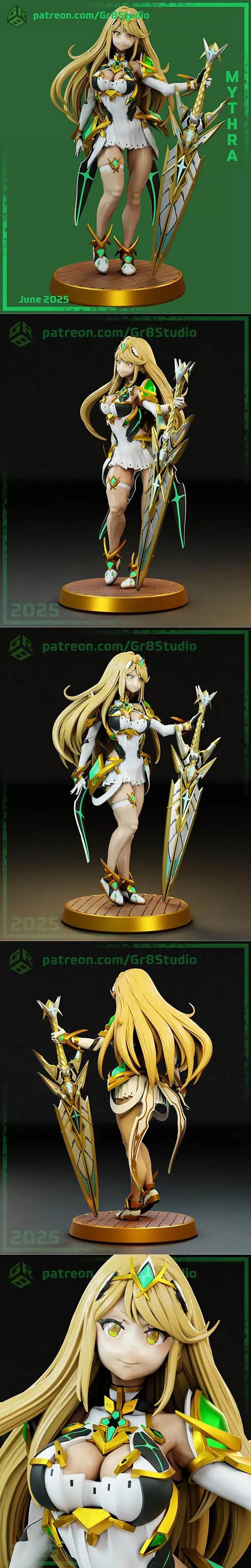 Gr8Tech – Xenoblade – Mythra – 3D Print
