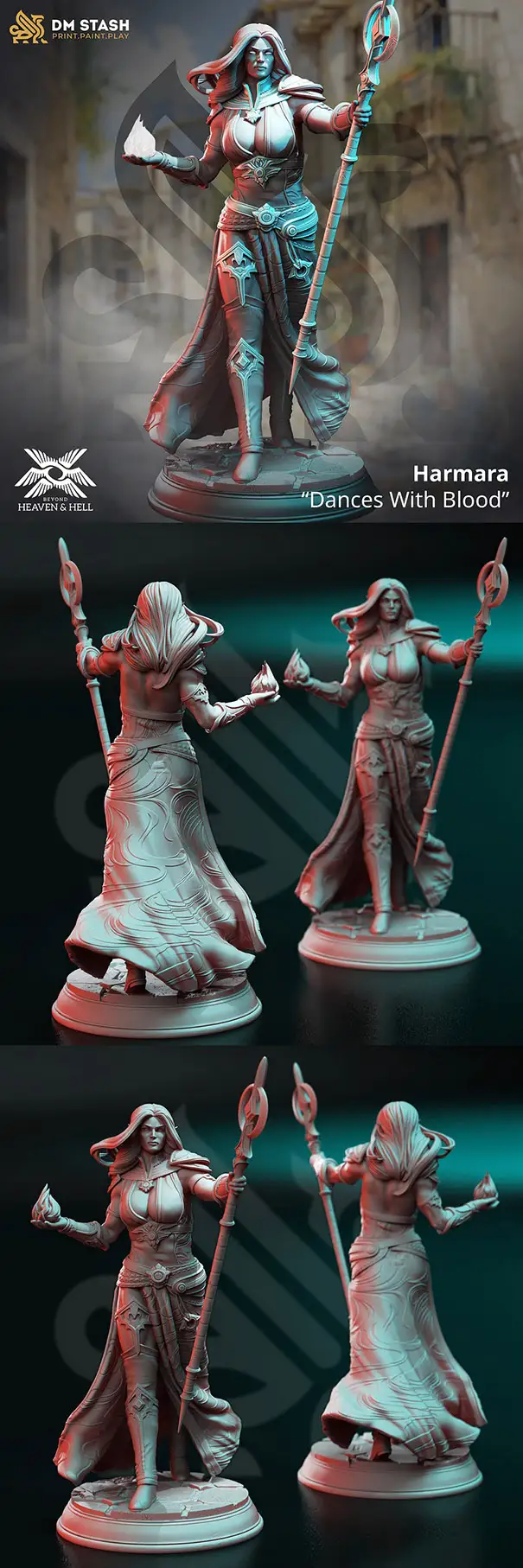 Harmara “Dances With Blood” – 3D Print