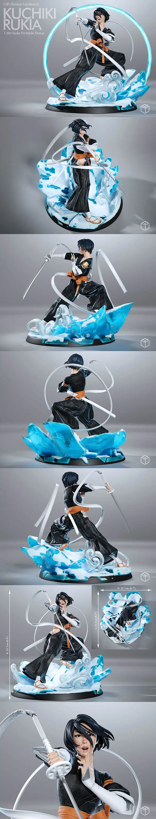 Kuchiki Rukia – 3D Print