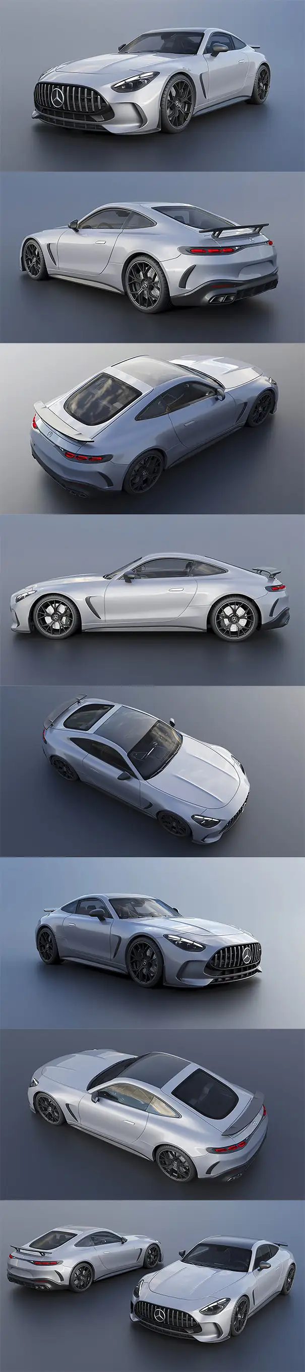 Mercedes AMG GT 63 Coupe 2025 – 3D Print