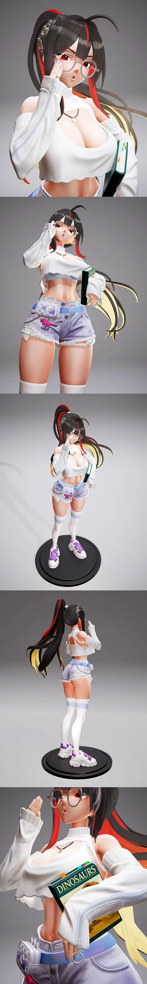 Rubim Figure – Moran Off Duty Queen – 3D Print